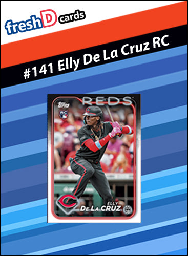 2024 Topps Series 1 #141 Elly De La Cruz RC Cincinnati Reds