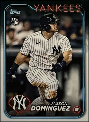 2024 Topps Series 1 #60 Jasson Domínguez New York Yankees RC