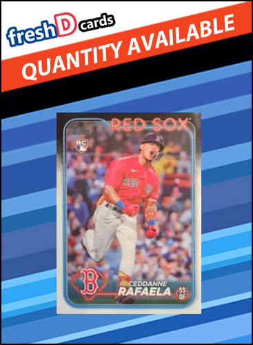 2024 Topps Series 1 #313 Ceddanne Rafaela Boston Red Sox RC