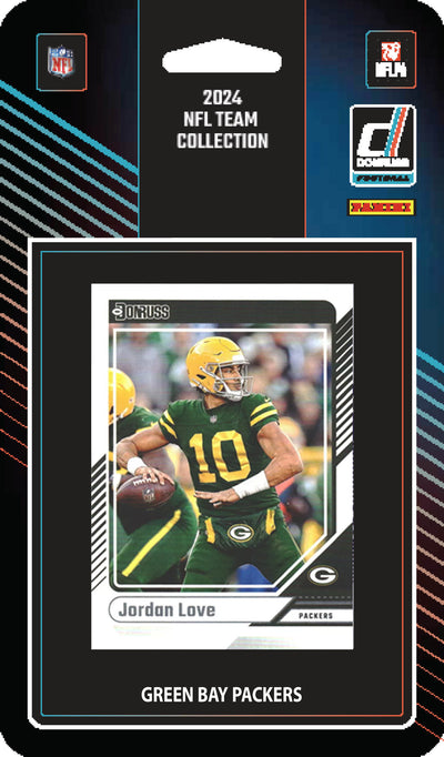 2024 Donruss Factory Sealed Green Bay Packers NFL Team Set Jordan Love
