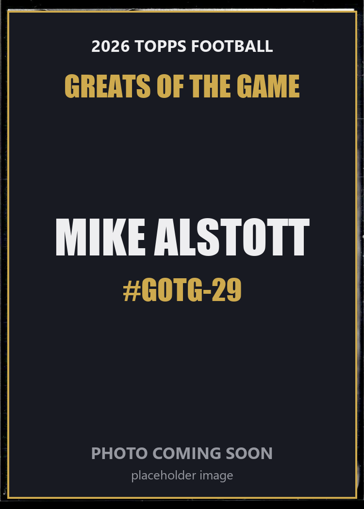 Mike Alstott GOTG-29 2026 Topps Football Greats of the Game