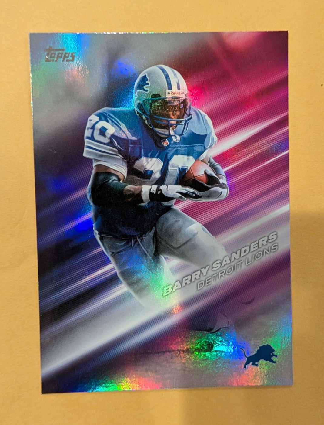 2026 Topps Football Barry Sanders Greats of the Game #GOTG-3