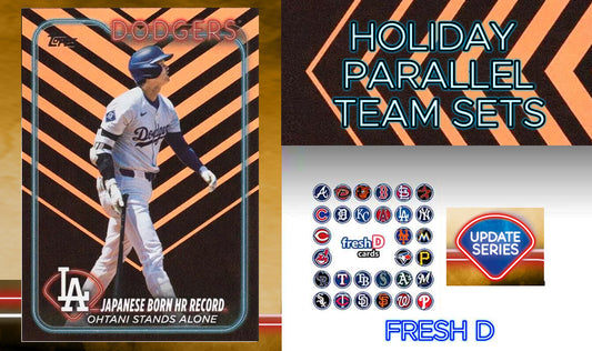 2024 Topps Update Holiday Orange Black Halloween SP Team Set Colorado Rockies Jordan Beck RC