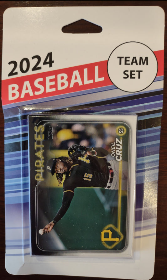 2024 Topps Series 1 Team Set Pittsburgh Pirates Henry Davis RC Endy Cruz
