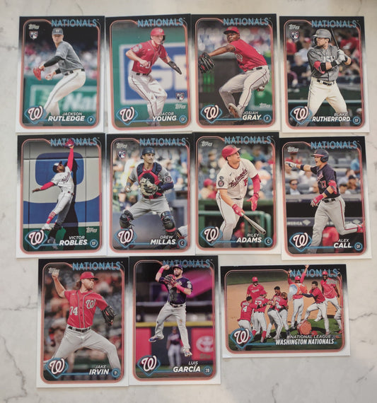 2024 Topps Series 2 Team Set Washington Nationals