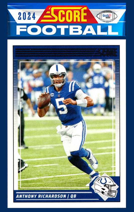 2024 SCORE NFL Indianapolis Colts Team Set Anthony Richardson Peyton Manning