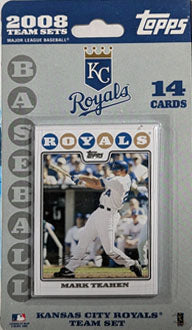 2008 Topps Kansas City Royals Factory Team Set  Alex Gordon Zach Greinke