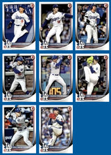 2025 Bowman Team Set Los Angeles Dodgers Ohtani Sasaki RC Freeman Betts Kim