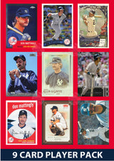 Don Mattingly Yankees 9 Card Player Pack 2025 2024 Topps