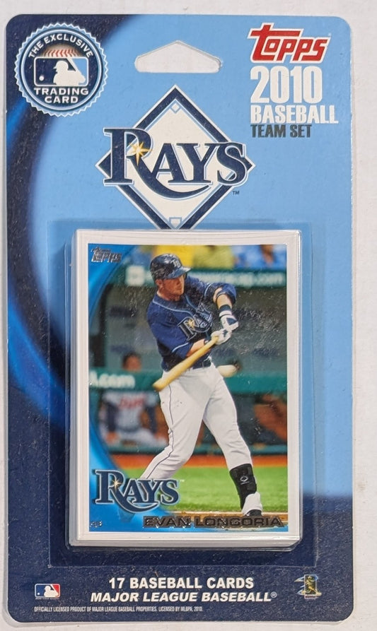 2010 Topps Tampa Bay Rays Factory Sealed Team Set Evan Longoria David Price Carl Crawford