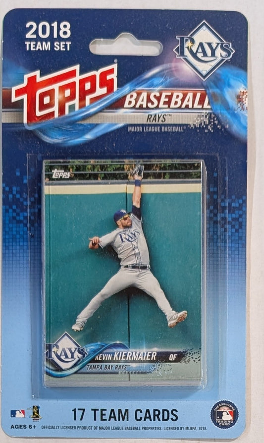 2018 Topps Tampa Bay Rays Factory Sealed Team Set Blake Snell Kevin Kiermaier Chris Archer