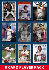 Jose Ramirez Cleveland Guardians 9 Card Player Pack 2025 2024 Topps Bowman