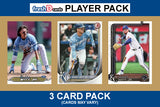 Bobby Witt Jr Kansas City Royals 3 Card Player Pack 2026 2025 2024 Topps Bowman