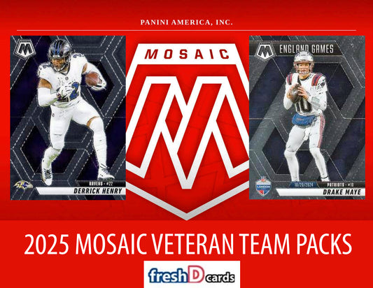 2025 Mosaic NFL Veteran Team Pack Set Philadelphia Eagles Saquon Barkley Hurts