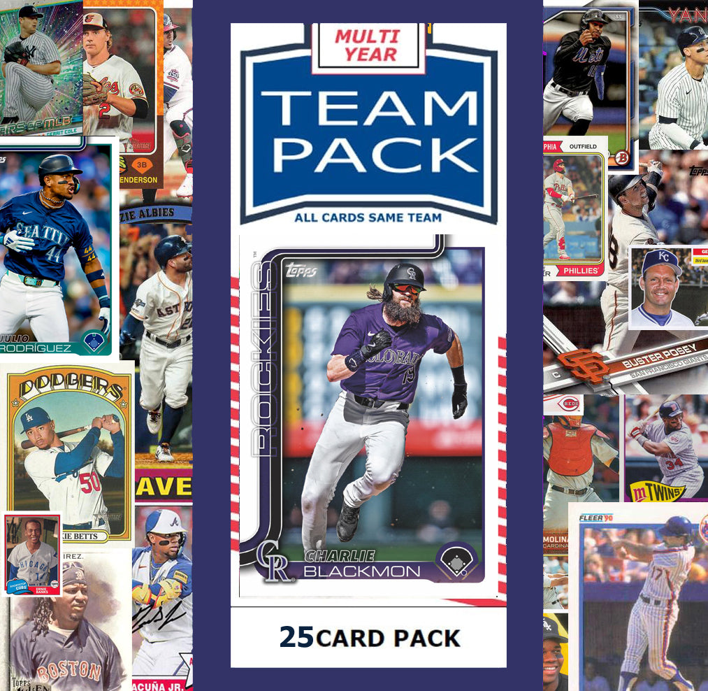 Denver City Team Pack Rockies Broncos Nuggets 2024 2023 2025 Bo Nix Blackmon Jokic