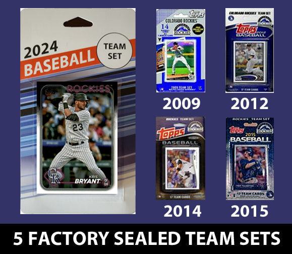 2024 Topps Colorado Rockies Team Set MultiPack 2006 Helton 2008 2013 2017 Arenado