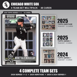 Chicago White Sox Baseball Team Set Multipack - 2026 Topps Series 1 & 2 + 2025 Heritage + 2025 2024 Topps Series 1 - 4 Complete Team Sets - Munetaka Murakami