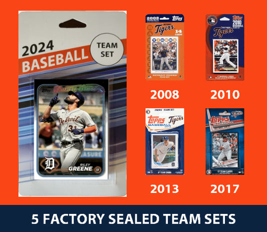 2024 Topps Series 1 Tigers Greene Cabrera Team Set MultiPack 2008 2010 2013 2017