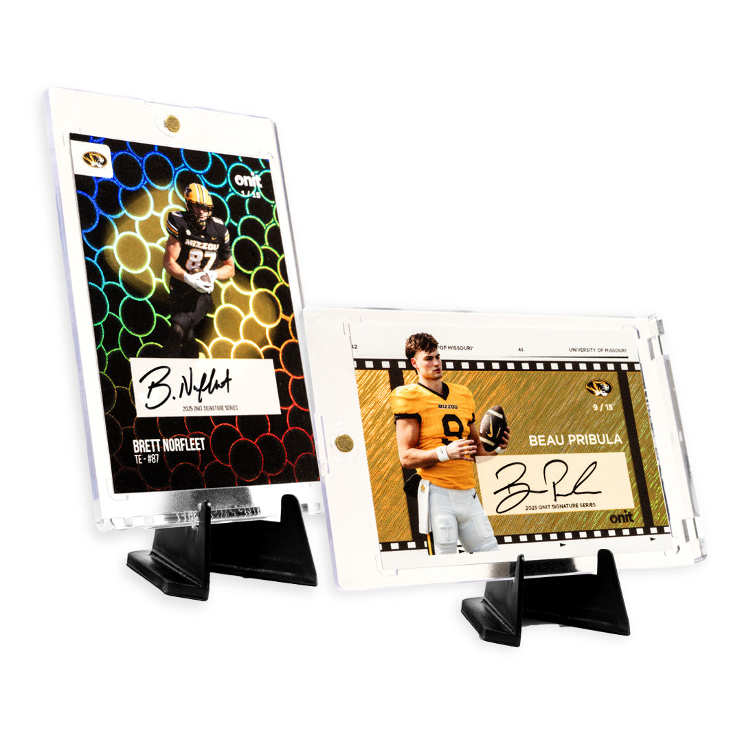 University of Missouri Football 2025 Trading Cards - Platinum Box (Guaranteed Autograph)