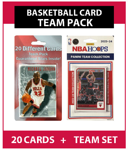 Chicago Bulls 20 Cards Michael Jordan + 2023-24 HOOPS Team Set Zach LaVine