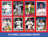 Negro League Legends 8 Card MLB  Pack 2025 2024 Topps Bowman Paige Josh Gibson Jackie