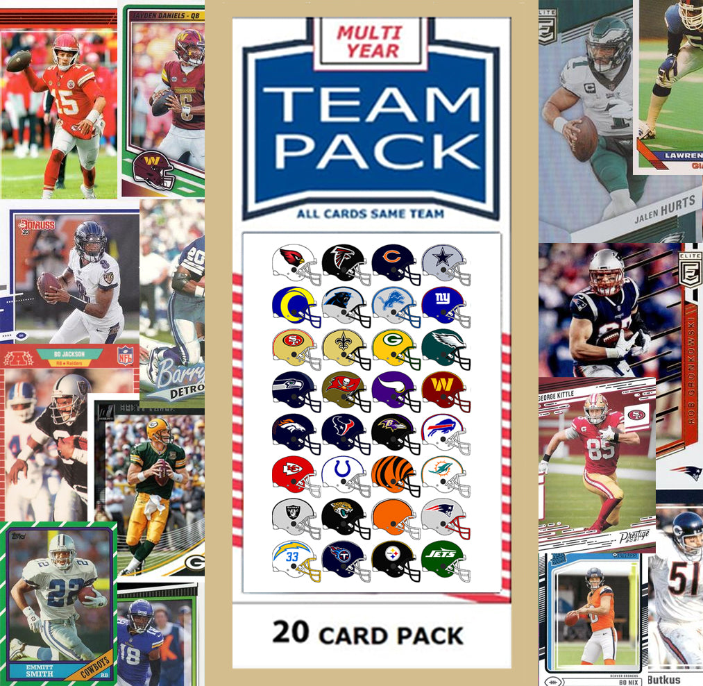 20 Card Team Pack - All NFL Teams - 2025 Score 2024 Donruss