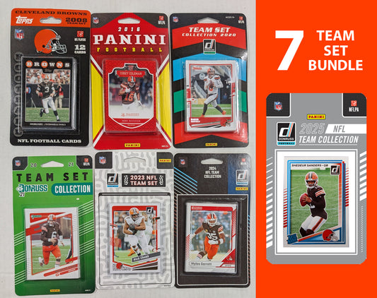 Donruss Cleveland Browns Team Sets 2024 2023 2021 2020 2016 2008 2025 Myles Garrett