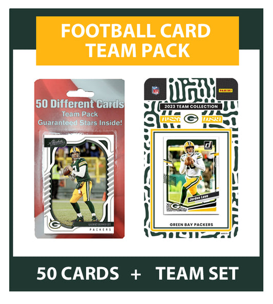 Green Bay Packers Team Pack 50 Cards + 2023 Donruss Team Set