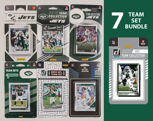 Donruss New York Jets Team Sets 2024 2023 2021 2017 2016 SCORE 2011 2025 Joe Namath