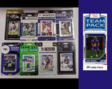 Donruss Baltimore Ravens 9 Football Card Team Sets 2024 2023 2021 2017 2008 2012 2025 Lamar Jackson