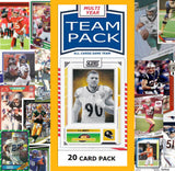 20 Card Team Pack Pittsburgh Steelers 2025 Score 2024 Donruss TJ Watt