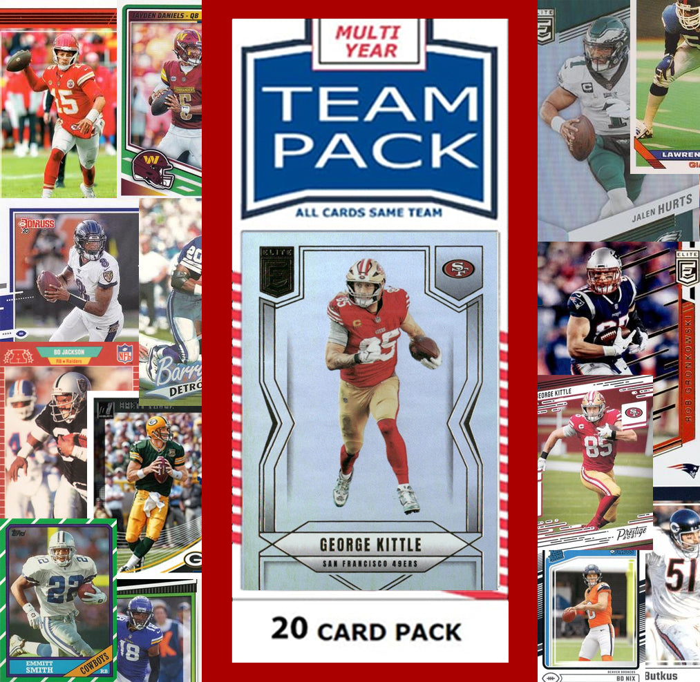 San Francisco City Team Pack 49ers Giants Warriors 2024 2023 2025 Steph Curry Kittle Chapman