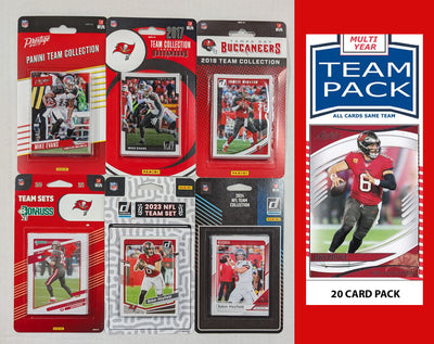 Donruss Tampa Bay Buccaneers 7 Football Card Team Sets 2024 2023 2021 2018 2017 2025 Baker Mayfield