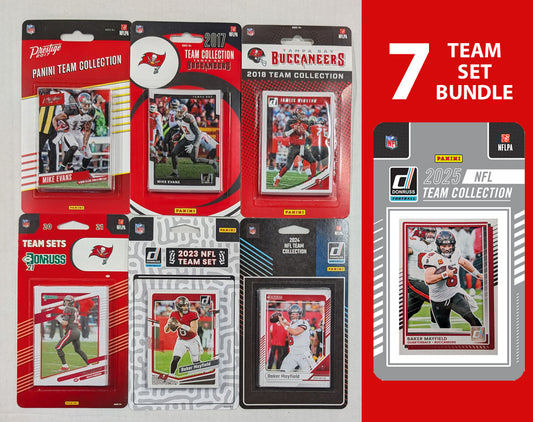 Donruss Tampa Bay Buccaneers Team Sets 2024 2023 2021 2018 2017 2025 Baker Mayfield
