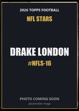 2026 Topps Football Drake London NFL Stars #NFLS-16