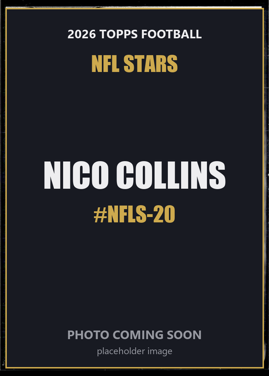 Nico Collins NFLS-20 2026 Topps Football NFL Stars