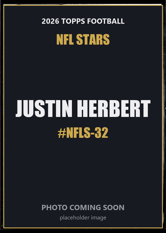 Justin Herbert NFLS-32 2026 Topps Football NFL Stars