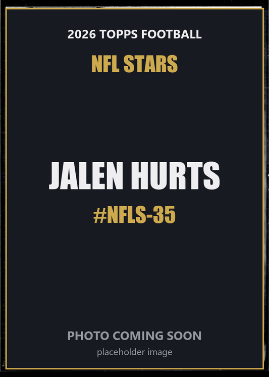 Jalen Hurts NFLS-35 2026 Topps Football NFL Stars