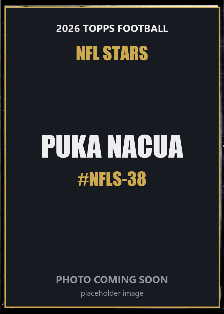Puka Nacua NFLS-38 2026 Topps Football NFL Stars