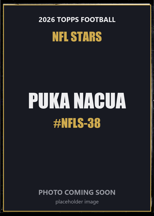 Puka Nacua NFLS-38 2026 Topps Football NFL Stars