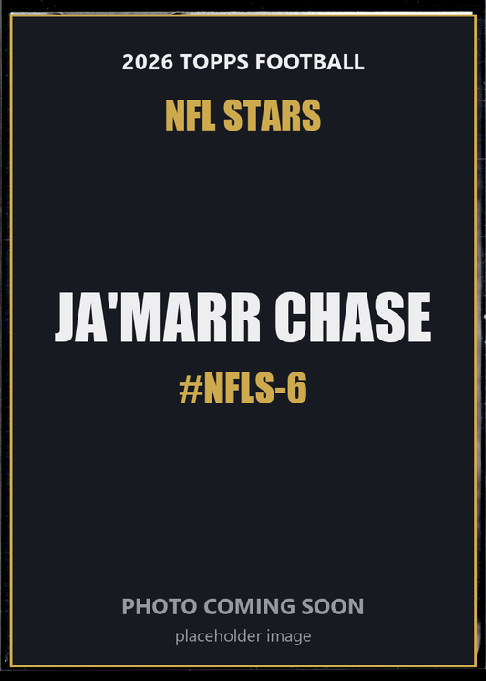 Ja'Marr Chase NFLS-6 2026 Topps Football NFL Stars