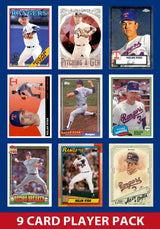 Nolan Ryan Texas Rangers 9 Card Legend Pack Topps 2025 2024 2023 Bowman