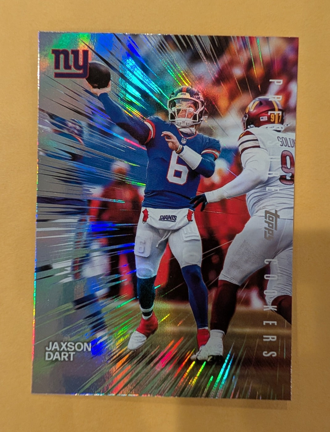 2026 Topps Football Jaxson Dart Pressure Cookers #PC-3