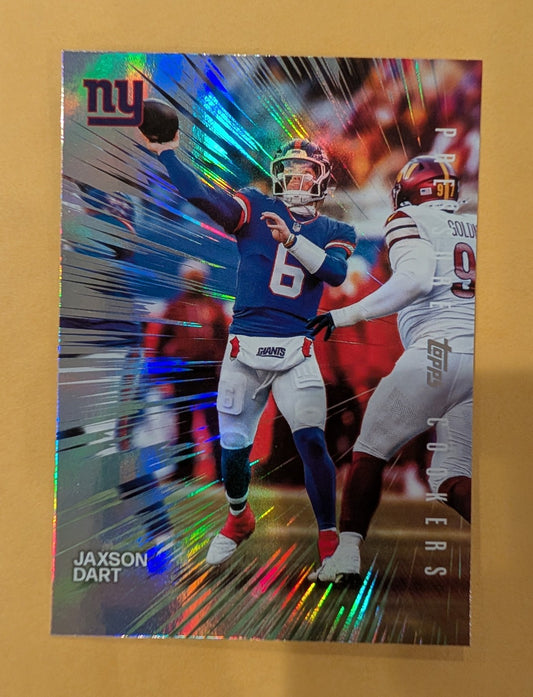 2026 Topps Football Jaxson Dart Pressure Cookers #PC-3