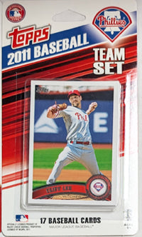 2011 Topps Philadelphia Phillies Factory Sealed Team Set Ryan Howard Jimmy Rollins
