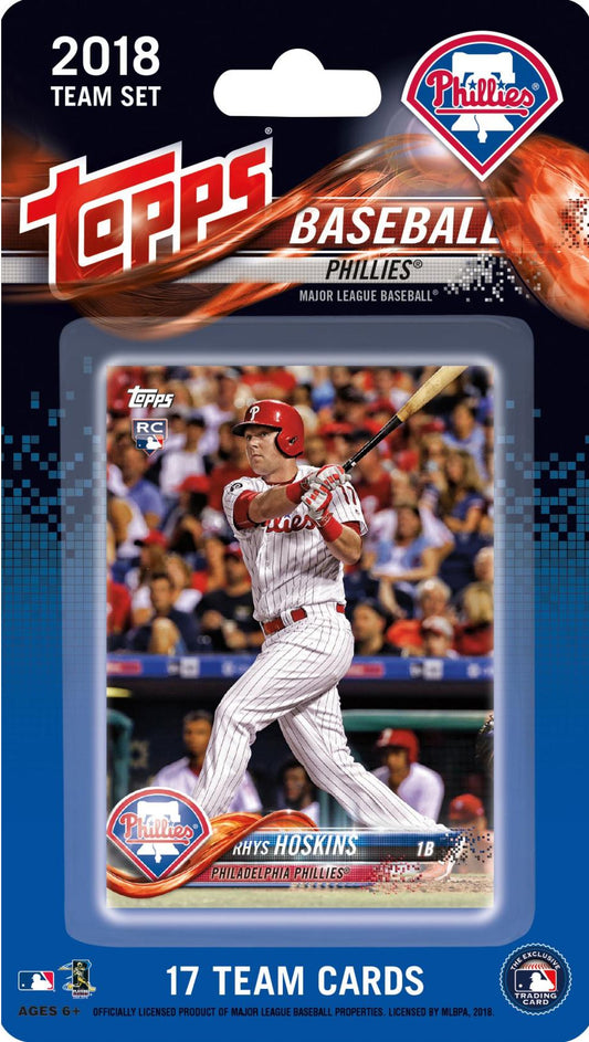 2018 Topps Philadelphia Phillies Factory Sealed Team Set Rhys Hoskins Aaron Nola JP Crawford