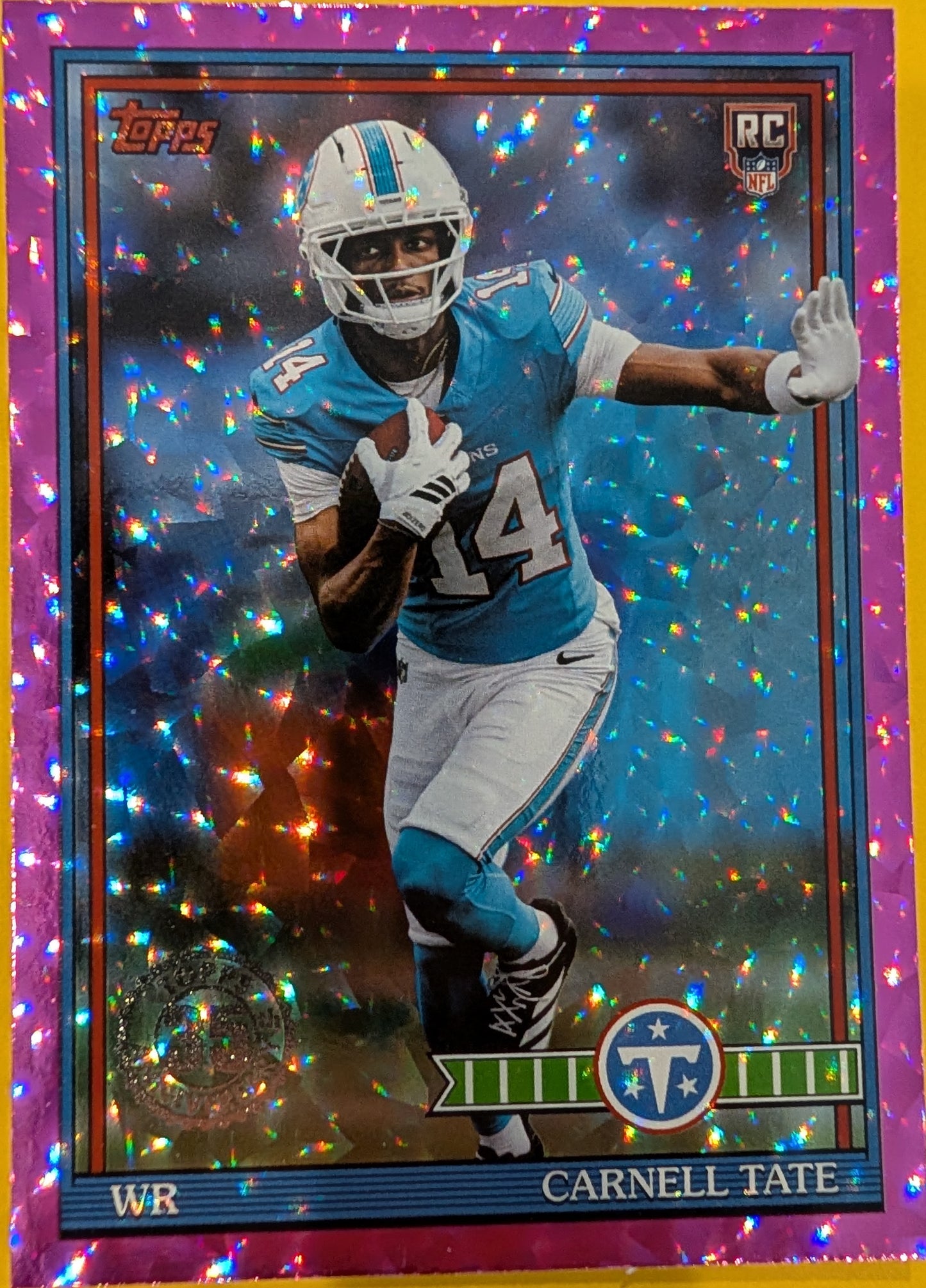 Carnell Tate PINK-91TR-18 2026 Topps Football