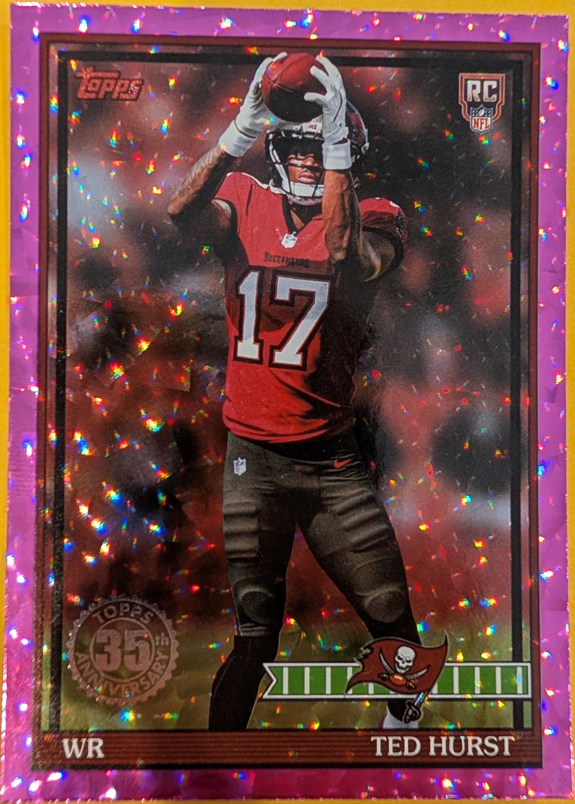 Ted Hurst PINK-91TR-35 2026 Topps Football