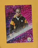 2026 Topps Football Bill Cowher Greats of the Game #GOTG-21 Pink Crackle Foil