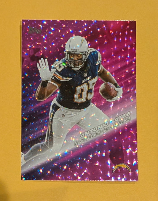 2026 Topps Football Antonio Gates Greats of the Game #GOTG-28 Pink Crackle Foil